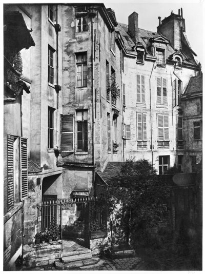 Rohan-Hof, Paris, 1858-78 von Charles Marville